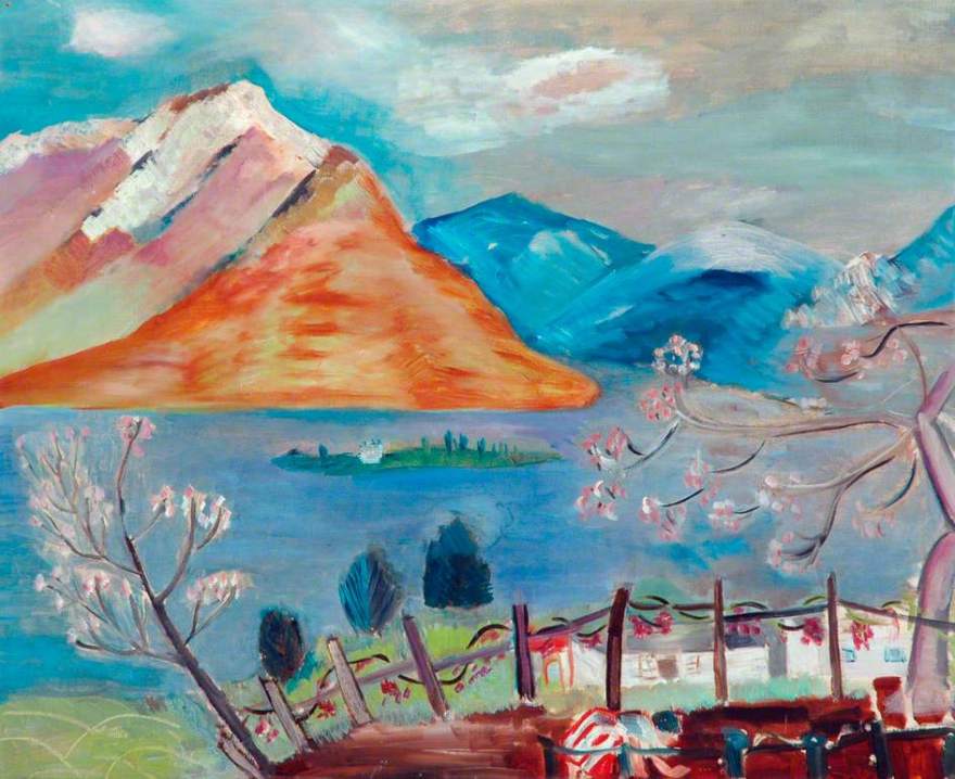 King-Farlow, Hazel, 1903-1995; Swiss Lake
